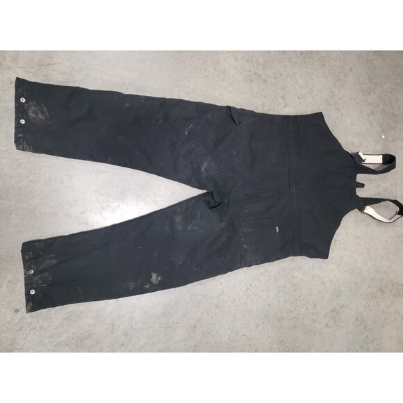 Key Apparel Outawear Insulated Duck Bib Overalls Black XL Regular Style 278.01 - Picture 9 of 16
